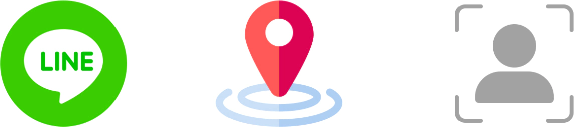 ใช้ LINE Application ในการลงเวลาทำงาน พร้อมพิกัดสถานที่ GPS และ ถ่ายรูปพนักงาน